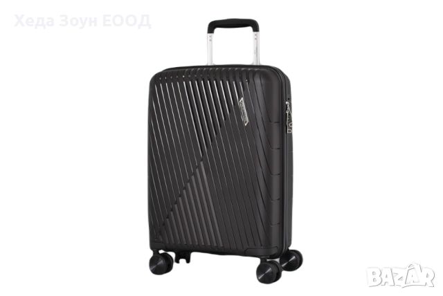 Куфар за ръчен багаж 55 х 37 х 20см от Полипропилен с четири двойни колелца, снимка 6 - Куфари - 45876580