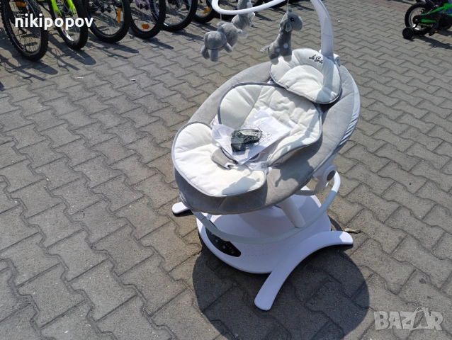 CANGAROO Електрическа люлка LA SCALA розов, снимка 3 - Детски люлки - 53565183