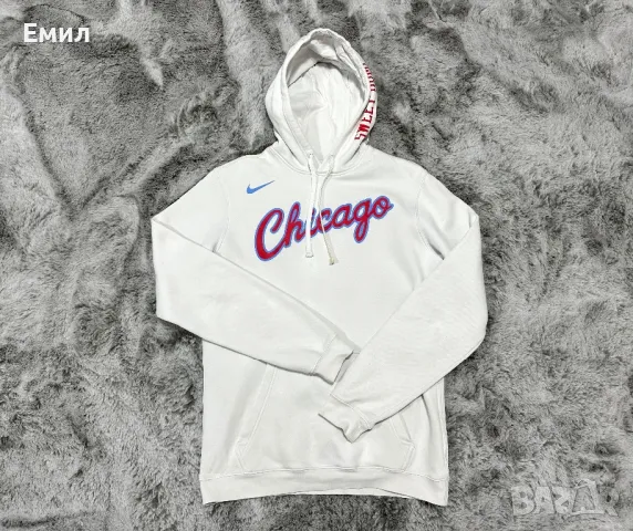 Мъжко худи Nike Chicago, Размер М, снимка 2 - Суичъри - 46994735