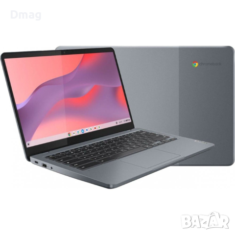 14" FHD Lenovo Slim 3 Chrome / Intel Core i3-N305 /8GB DDR5/128GB eMMC, снимка 2 - Лаптопи за дома - 45055359