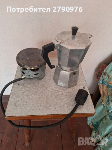 продавам кафеварка с котлонче за нея