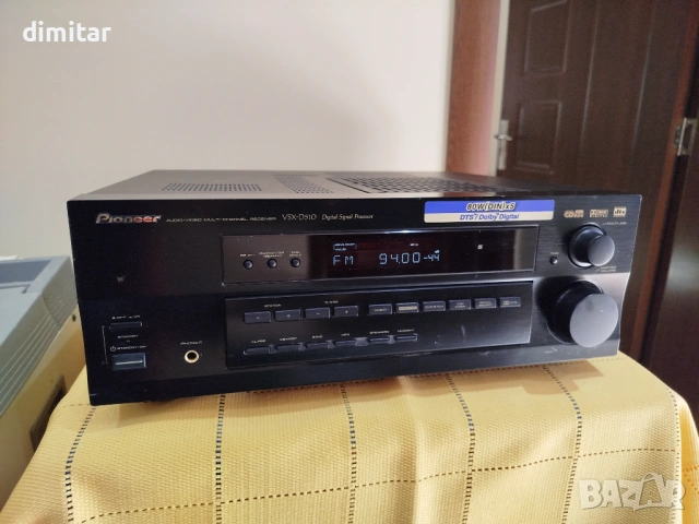 Ресийвър PIONNER VSX-D510, снимка 3 - Ресийвъри, усилватели, смесителни пултове - 53885345