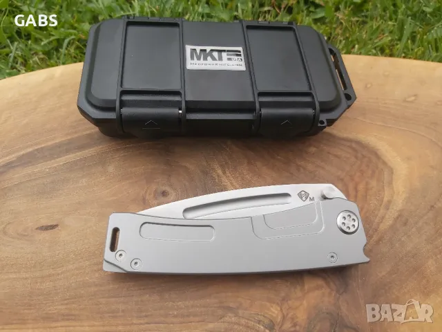 Масивен сгъваем нож MKT USA, снимка 4 - Ножове - 50232798