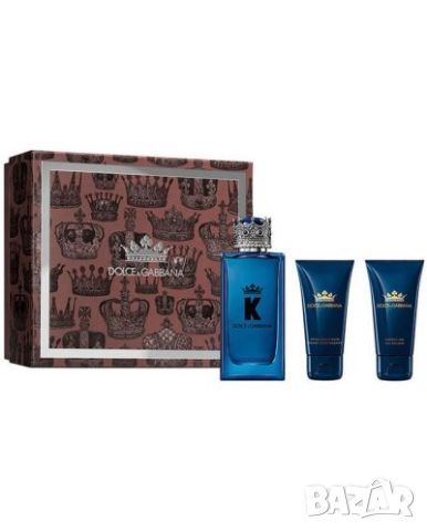 Dolce & Gabbana Комплект K - Парфюмна вода, Душ гел и Балсам за бръснене, 100 + 2 x 50 ml, снимка 1 - Мъжки парфюми - 46371079