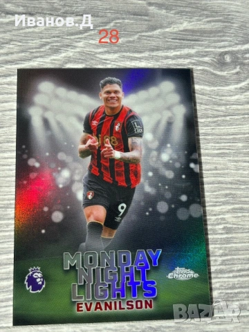 Колекционерски Карти Topps Chrome 25/26 Premier League, снимка 10 - Колекции - 53525083