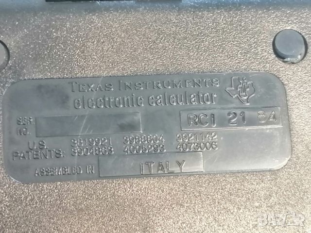 Ретро калкулатор Texas Instruments TI-57 LCD, снимка 5 - Антикварни и старинни предмети - 46477355