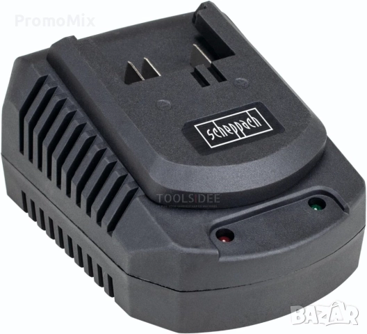 Комплект батерия 2Ah със зарядно Scheppach Pro Series Li-ion 20V Бързо зарядно устройство, снимка 2 - Други инструменти - 52466389
