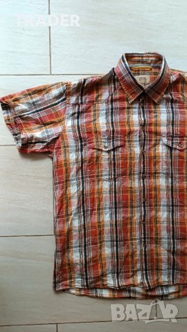 Мъжка риза  CAMEL  ACTIVE размер XL 30% лен 70% памук, снимка 17 - Ризи - 38186256