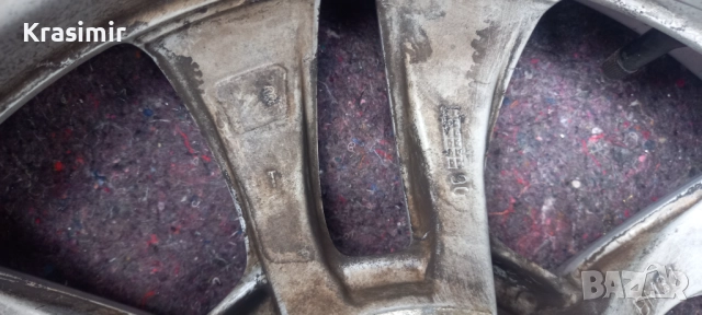 Оригинални алуминиеви джанти BMW 16'' 5x120 E90 ET34 – OEM 6775593, снимка 5 - Гуми и джанти - 51463753