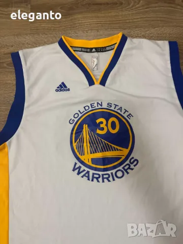 Stephen Curry 30 Golden State Warriors Adidas Jersey XL, снимка 3 - Спортни дрехи, екипи - 48555130