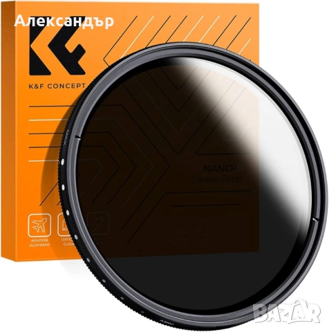 ND филтър K& F Concept ND2-400 49mm - като нов, с кутия