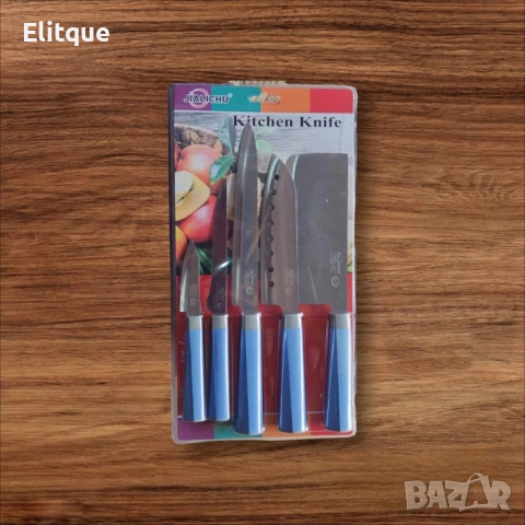 Кухненски комплект за рязане от 5 части, снимка 5 - Други - 52894867