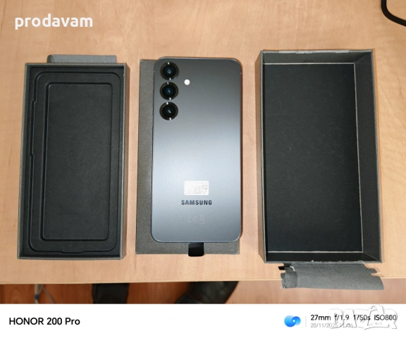 ЧИСТО НОВ - оригинален Samsung Galaxy S25 - 12GB RAM, 256GB + ПОДАРЪЦИ, снимка 6 - Samsung - 53636425