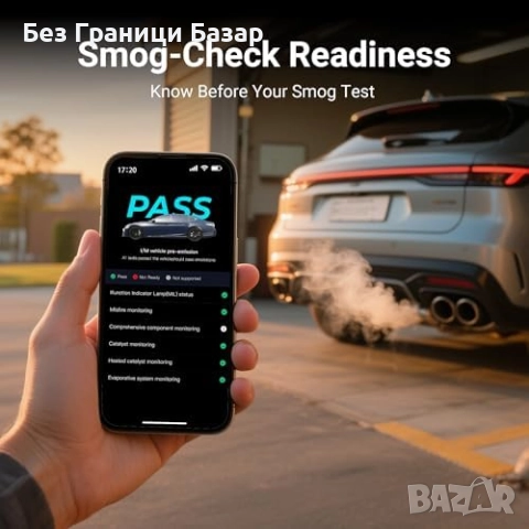 Нов Автомобилен OBD2 Диагностичен Скенер + Live Data, AutoVIN, Смог Тест, снимка 3 - Друга електроника - 52341560