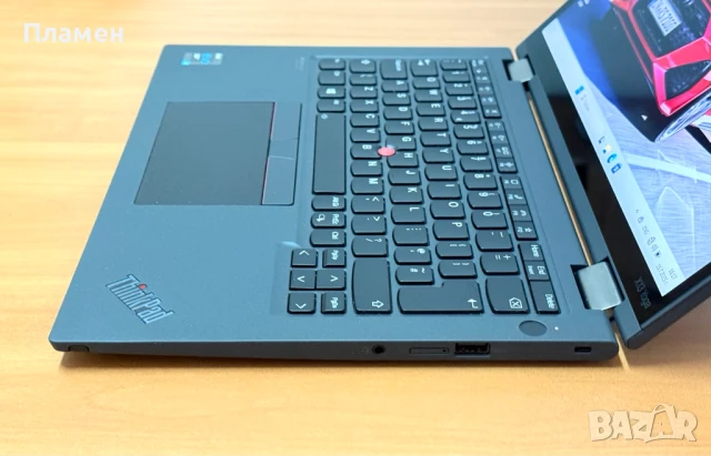 Lenovo ThinkPad X13 Yoga Gen 2 / 2 в 1 TouchScreen / i7-1165G7 / 16GB RAM / 512GB SSD / QHD+ IPS, снимка 8 - Лаптопи за работа - 51028083