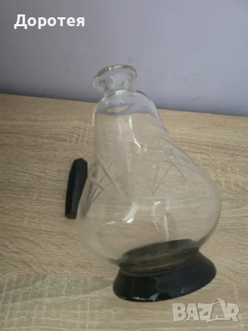 Кристална гарафа , снимка 3 - Антикварни и старинни предмети - 50277016