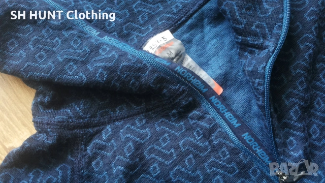 NORHEIM Thermo Underwear 55% Merino Wool размер M термо блуза 55% Мерино вълна - 1864, снимка 14 - Екипировка - 53090553