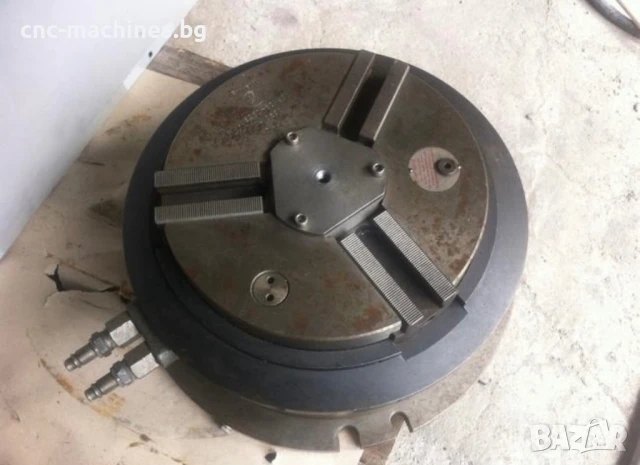 Хидравлично менгеме 3 челюстно  за фреза или обработващ център - 250мм, снимка 3 - Други машини и части - 51020059