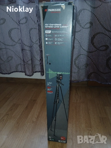 PARKSIDE...4V Cordless Cross line Laser..360.gr 