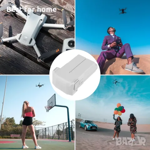 Комплект от 2 батерии с хъб за зареждане за DJI  Mini 3 Pro/Mini 3/ Mini 4, снимка 9 - Дронове и аксесоари - 49877372