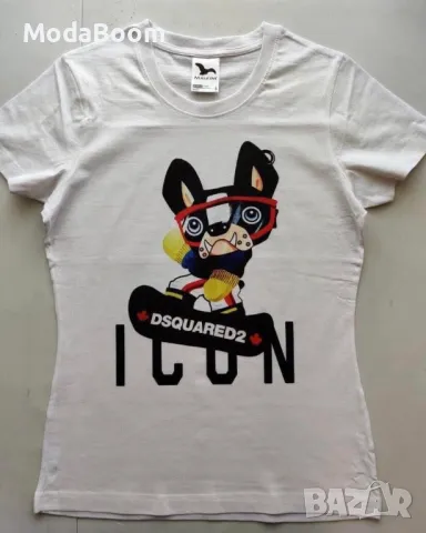 Dsquared2 Icon дамска тениска , снимка 1 - Тениски - 48842052