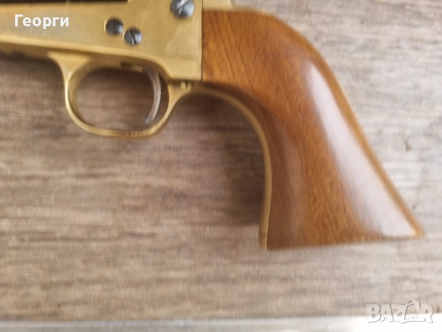 Колт Нави 1851г 36 кал., снимка 4 - Антикварни и старинни предмети - 52461532