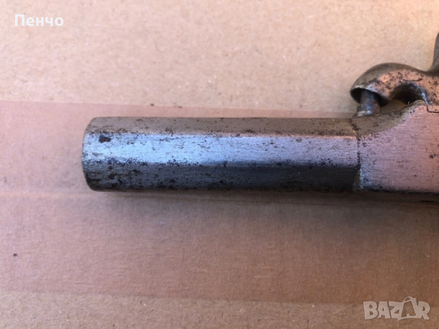 старинен капсулен пистолет, снимка 2 - Антикварни и старинни предмети - 40373642