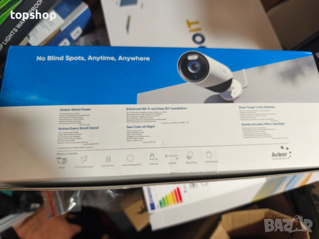 Нова eufy Security eufyCam E330 (Professional) – 4K Камера с 24/7 запис и AI , снимка 7 - Други - 53597424