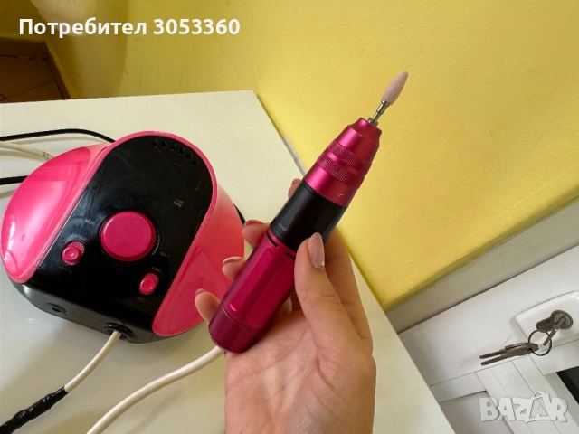 Електрическа пила за сваляне на гел лак, снимка 4 - Педикюр и маникюр - 51924185