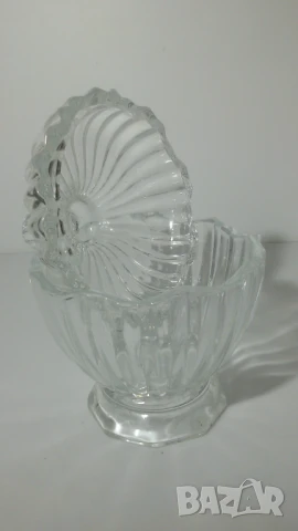 Стъклен или кристален държач за бонбони, снимка 2 - Прибори за хранене, готвене и сервиране - 51055428