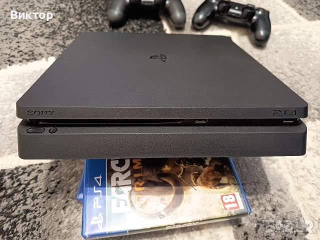 ПлейСтейшън 4 слим 1ТБ/PlayStation 4 slim 1TB, снимка 6 - PlayStation конзоли - 54052170