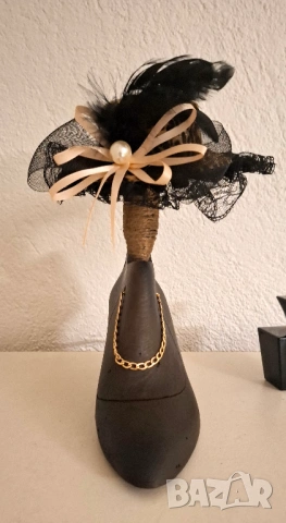 Арт лампа „Елеганс“, снимка 3 - Настолни лампи - 53458864