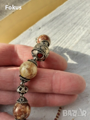 Гердан накит колие огърлица за носия, снимка 7 - Антикварни и старинни предмети - 53444683