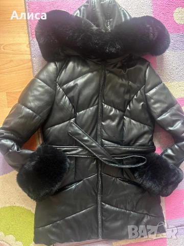 Зимно дамско яке размер М, снимка 3 - Якета - 54156134