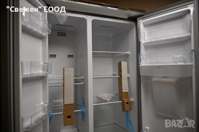 Голям хладилник PKM SBS400EIXWDAZ No Frost и диспенсър, снимка 6 - Хладилници - 53325043