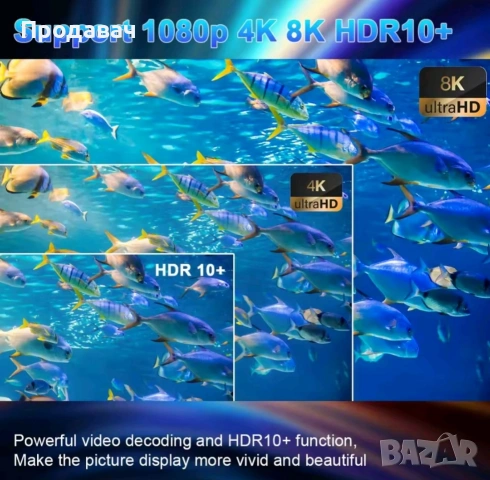 Tv Box Transpeed 4 64gb., снимка 3 - Части и Платки - 53056388