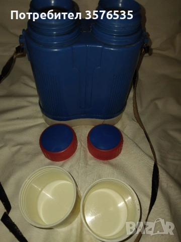 Продавам двоен термос Crown Corning Thermique Doubleheader,, снимка 4 - Термоси - 53158601