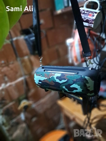 Преносима Bluetooth колонка с FM радио – Камуфлаж (Нова/Употребявана)