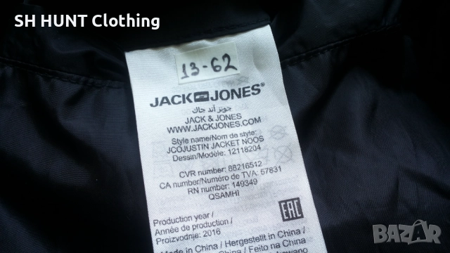 Jack & Jones Jacket Размер M-L мъжко пролетно есенно яке 13-62, снимка 15 - Якета - 52683507