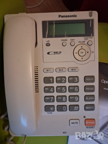 Стационарен телефон 'Panasonic', снимка 2 - Други - 53143535