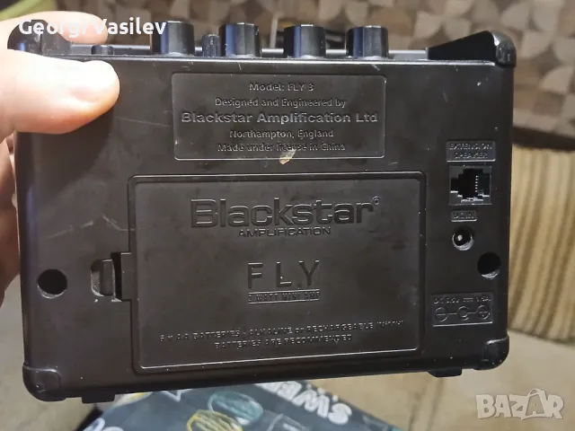 Мини комбо усилвател (кубе) Blackstar Fly 3 Mini за китара, на батерии, снимка 3 - Китари - 48380849