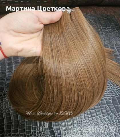 100% Естествена славянска коса , снимка 2 - Аксесоари за коса - 53039374