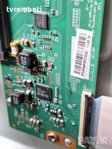 T-Con платка 6870C-0532A за,LG 43LH510V for 43inc HC430DUN-SLVX1-511X, снимка 3 - Части и Платки - 50505543