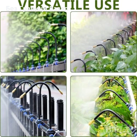 Нова Автоматична поливна система 20м DIY за градина и оранжерия Капково напояване, снимка 7 - Напояване - 53915065