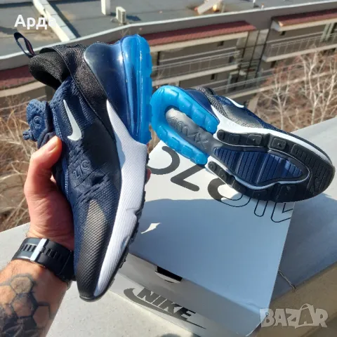 Nike Air Max 270 Midnight Navy, снимка 7 - Маратонки - 49022779