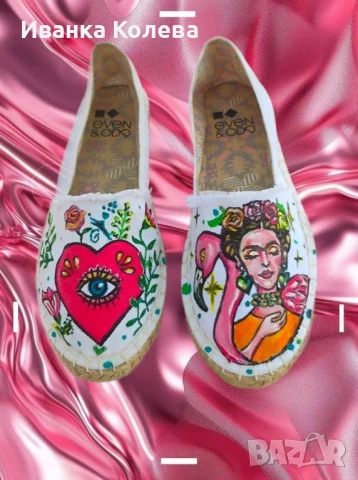 Еспадрили с Лабубу, снимка 3 - Детски обувки - 51242708