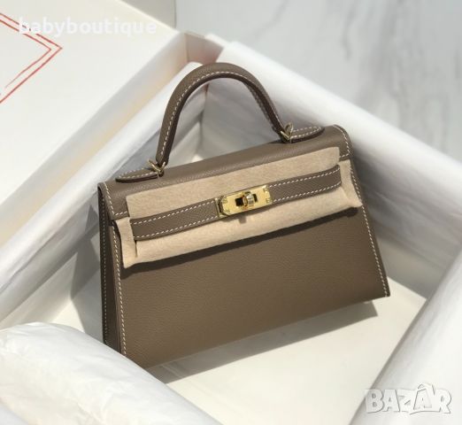 Hermes Mini Kelly 2, снимка 5 - Чанти - 45424914