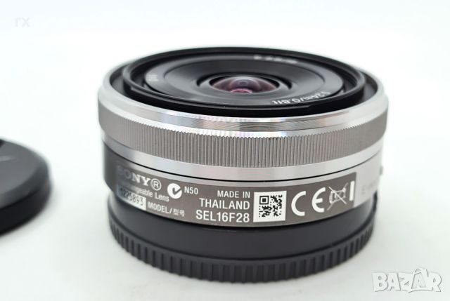 Sony E 16mm f/2.8 E Pancake (SEL16F28), снимка 2 - Обективи и филтри - 46126705