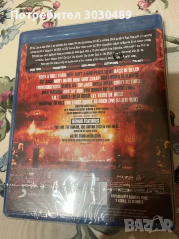 Чисто нов blue ray disc AC/DC live at river plate, снимка 2 - Blu-Ray филми - 47982742