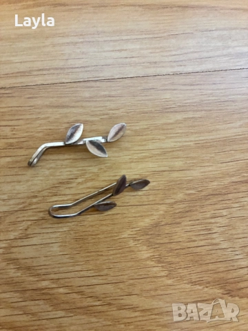 Сребърни обеци